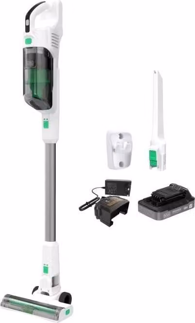 Aspirapolvere multifunzione BLACK + DECKER REVSV18D1-QW, 18V, 2,0 Ah, 36 AW, bianco