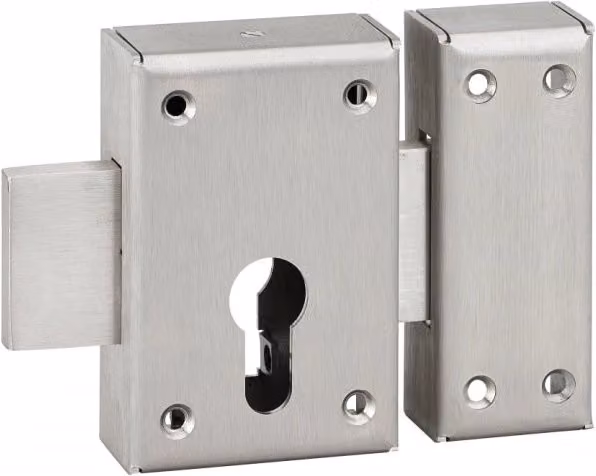 Cassa MIRAGE THIRARD per cilindro europeo in acciaio inox color argento – 1