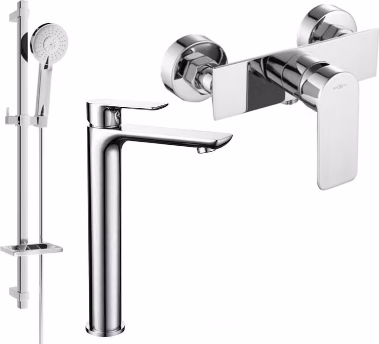 Mexen Alfa DQ40 set doccia, cromo - 745714DQ40-00
