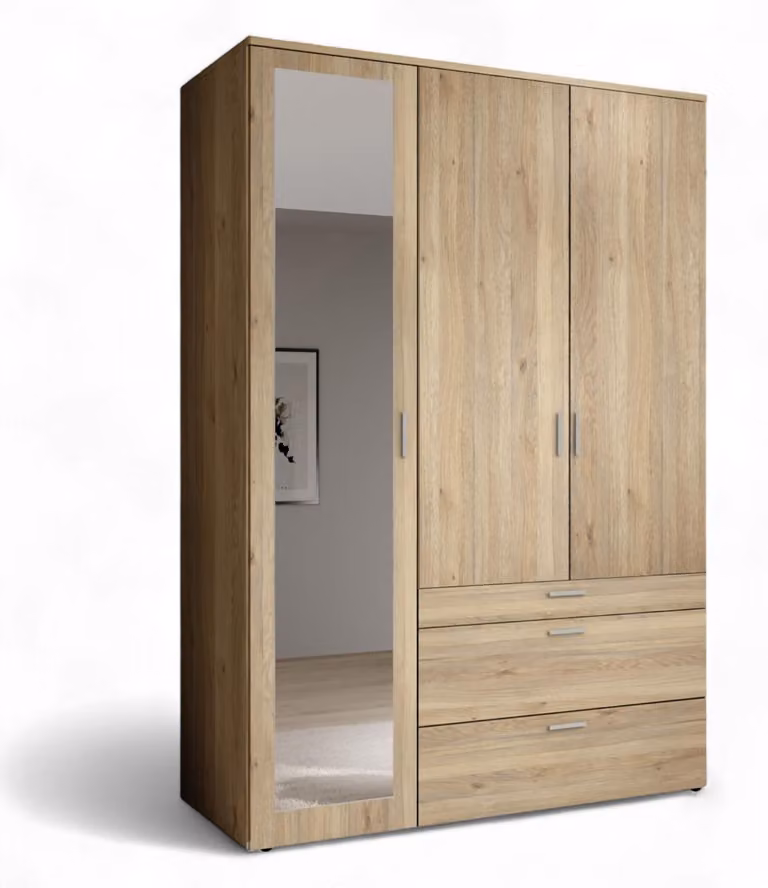 Armadio HARPER BOSA WD 135x195x56 cm Armadio ad ante battenti