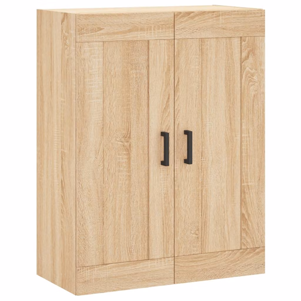 Mobile a Parete Rovere Sonoma 69,5x34x90 cm Legno Multistrato