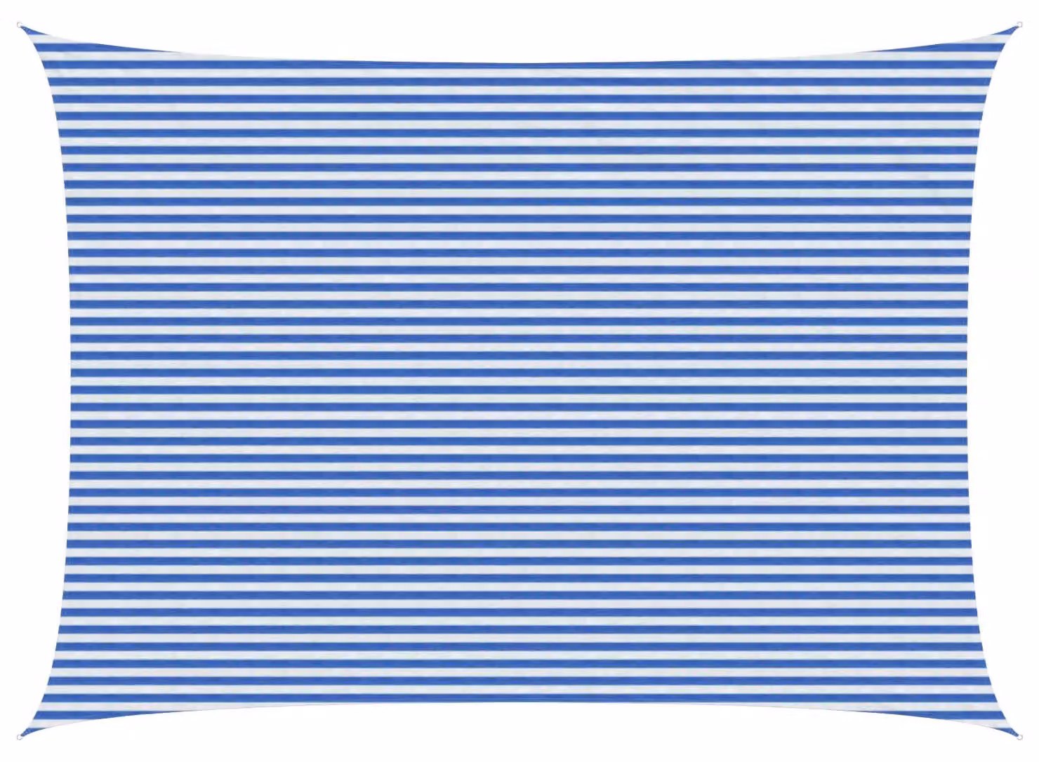 Telo Ombra Blu e Bianco 5 x 7 m HDPE