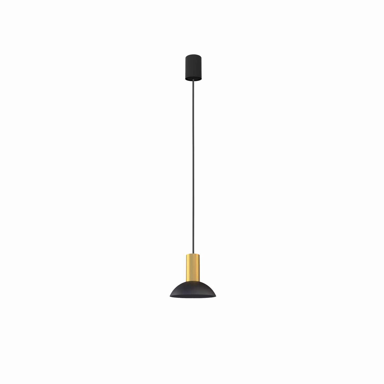 Lampadario HERMANOS ottone-nero 1xGU10x10W ottone, dimensioni: 130x15,5x6,5 cm IP20 Nowodvorski Lighting
