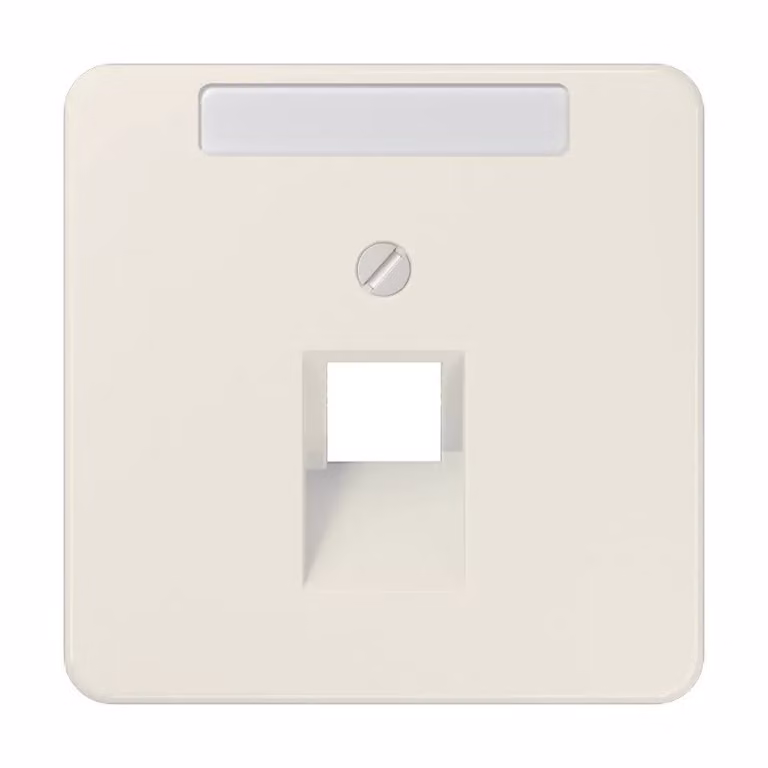 Jung 569-1NAUA Copertura con campo di scrittura 6 x 37 mm bianco