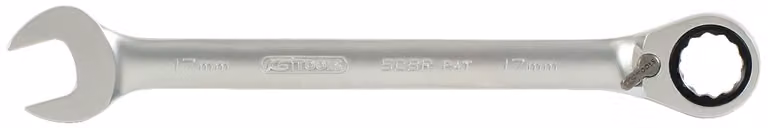 KS TOOLS GEARplus RINGSTOP Chiave combinata a cricchetto 18 mm - 503.4918