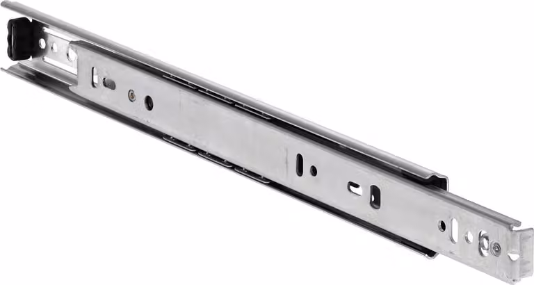 ACCURIDE DZ2132 Guida a sfere a estrazione parziale, lunghezza 650 mm, acciaio zincato