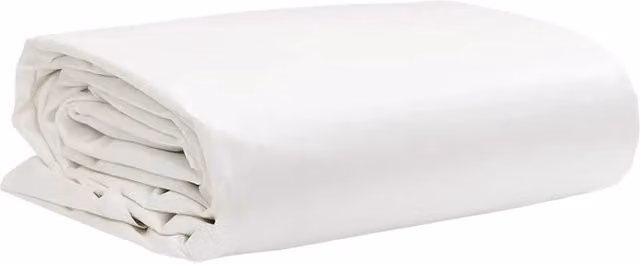 Telone in PVC bianco vidaXL 1,5 x 20 m 650 g/m²