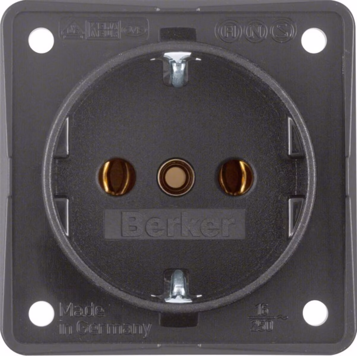 Presa Schuko a innesto Berker con terminali a vite 941852505