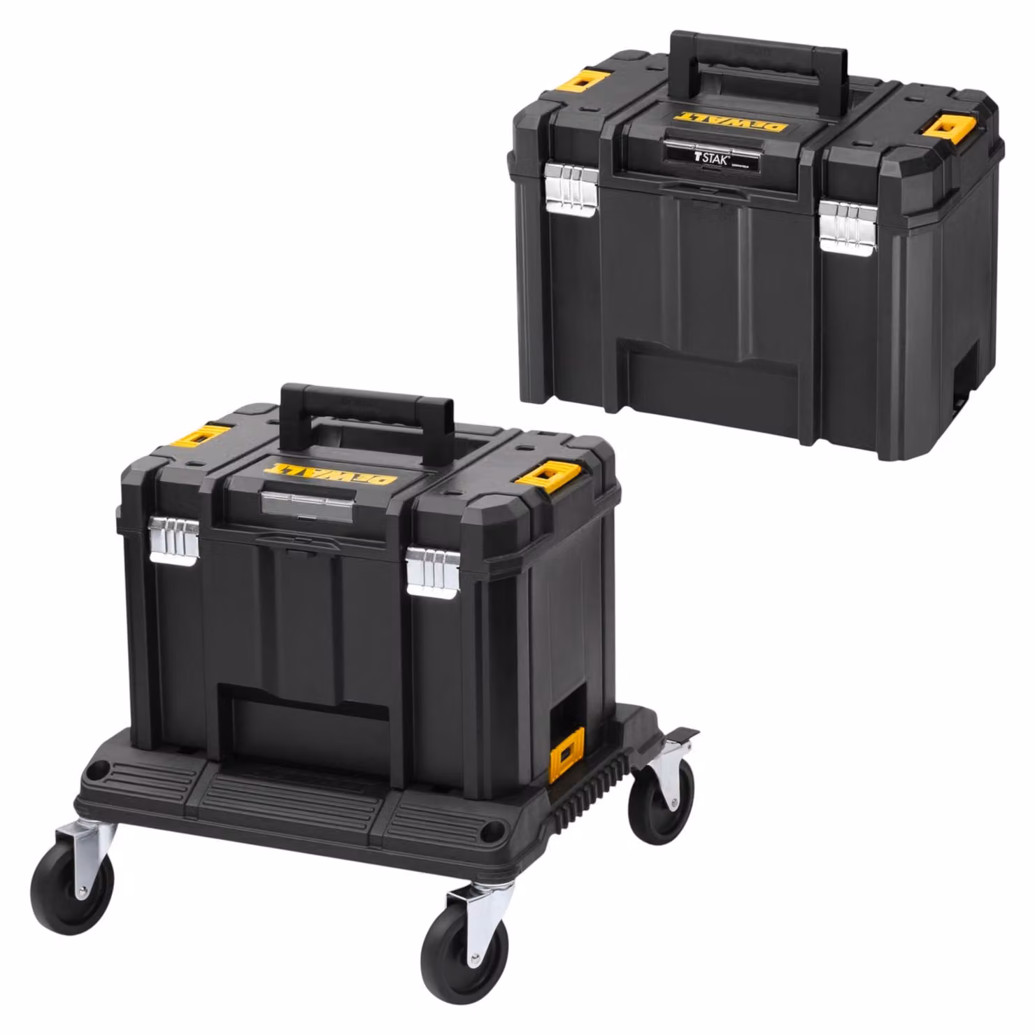 DeWalt DWST1-71229 Carrello TSTAK + 2x DWST1-71195 Valigia TSTAK VI