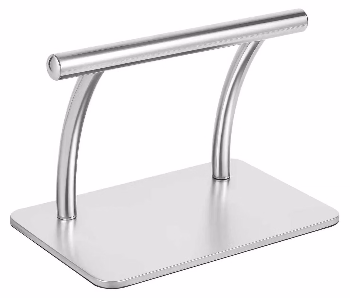 Inovra - Sedia da parrucchiere in acciaio inossidabile, con pedale, per salone, con poggiapiedi regolabile. Poggiapiedi per parrucchieri, dimensioni 29,5 x 19 x 20,5 cm