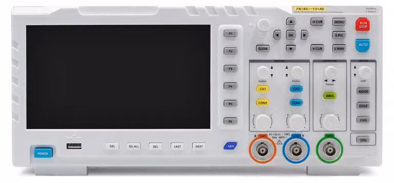 Oscilloscopio - Generatore di segnali - Strumento di misura - Strumento di test elettronico - FNIRSI-1014D, modello standard