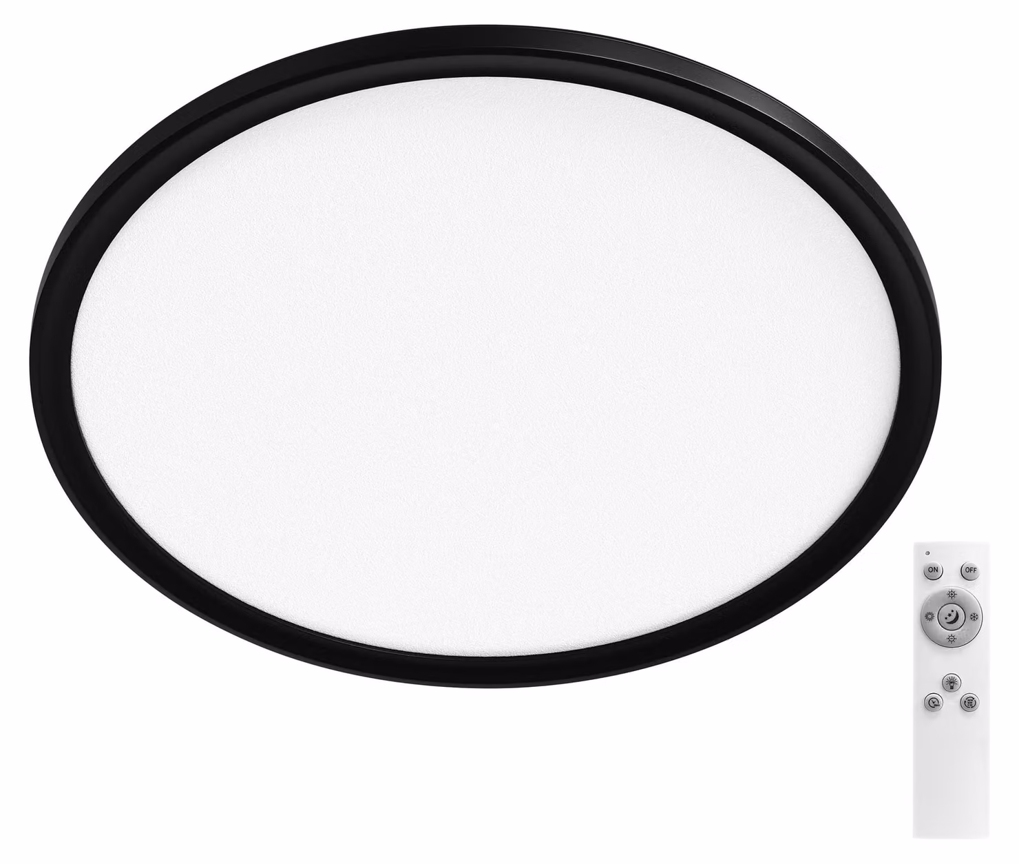 Lampada a soffitto OSRAM Orbis Easyfix, colore nero, 3000 K / 4000 K / 6000 K, luce bianco caldo, 1700 lumen, 22 W, diametro 42 cm, materiale: polipropilene (PP)