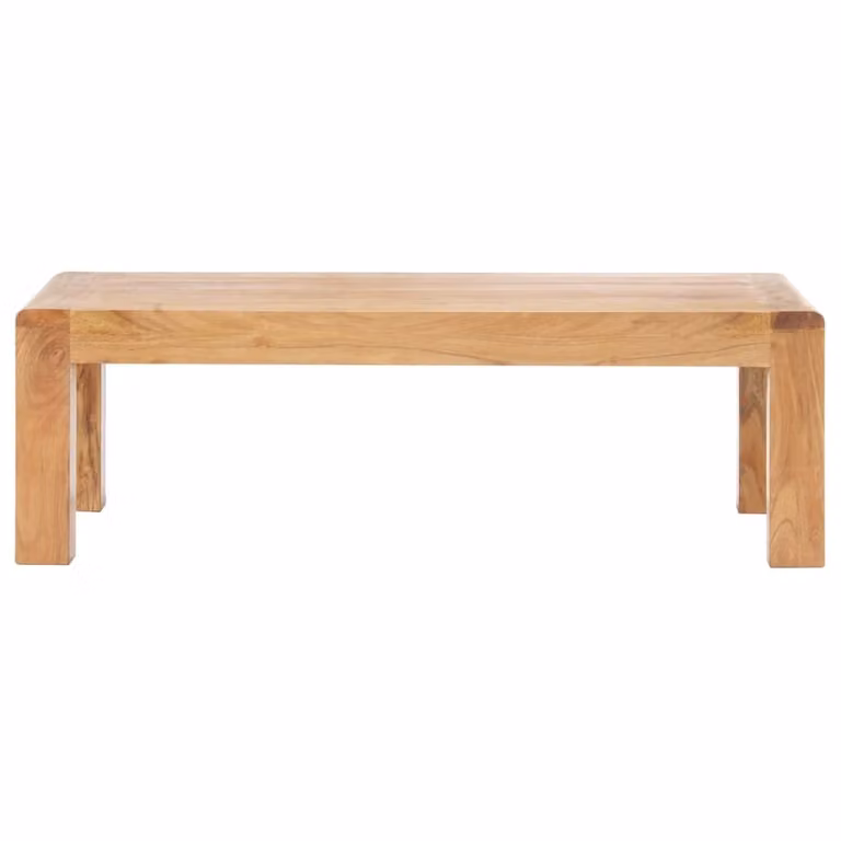 Tavolino da Salotto 110x60x35 cm Massello Acacia Finitura Ambra