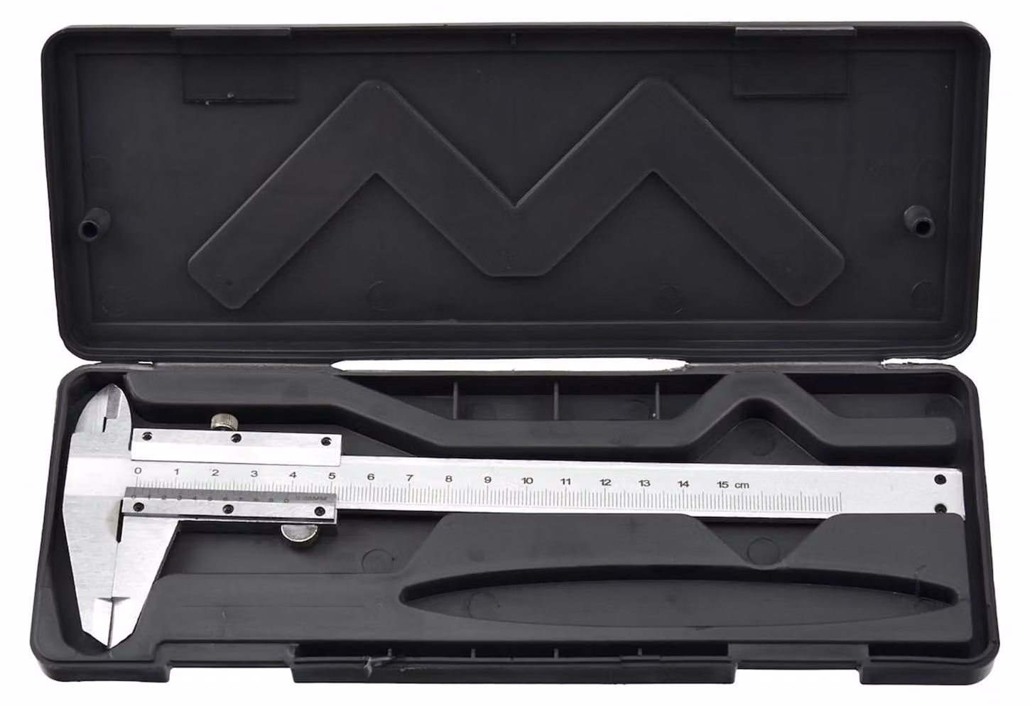 Calibro a corsoio, campo di misura 150 mm, strumento micrometrico di misurazione della profondita ad alta precisione, per uso professionale e fai da te