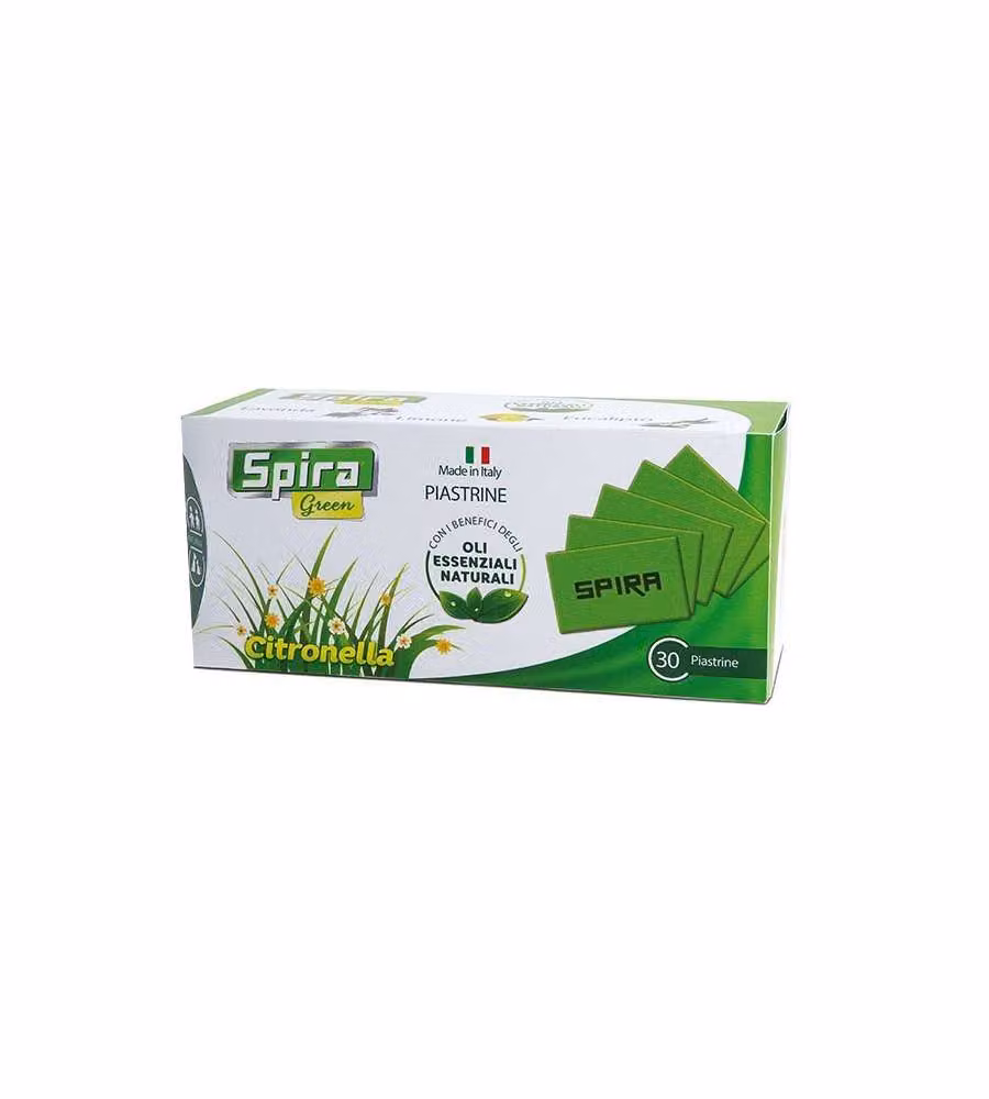 Piastrine Elettroemanatori       Pz 30 Spira Green