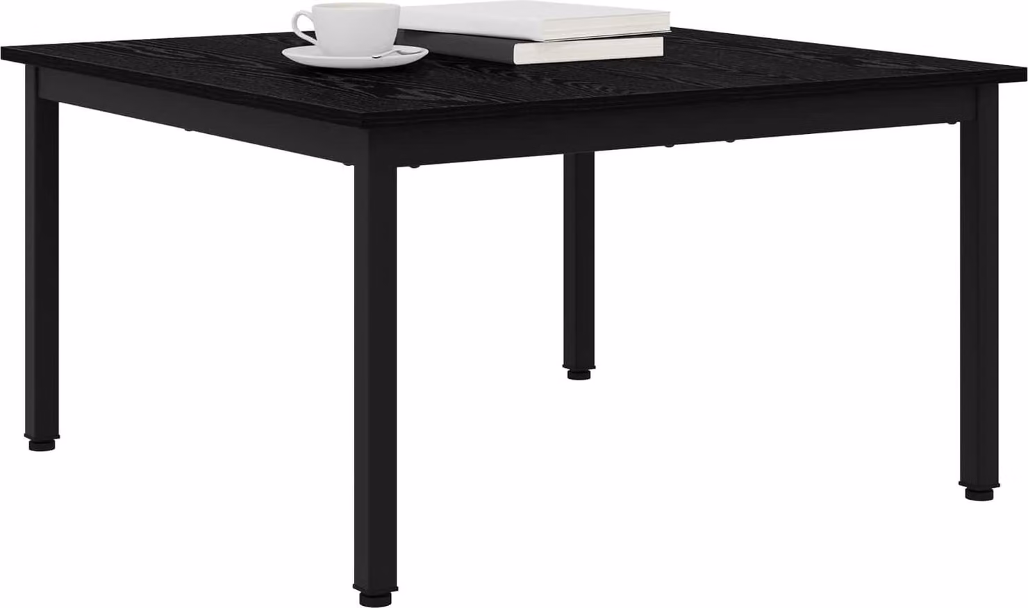 Tavolino da salotto Rovere Nero 80 x 80 x 45 cm