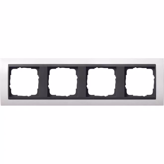 Gira 0214808 Cornice di copertura quadrupla per Gira Event bianco puro antracite