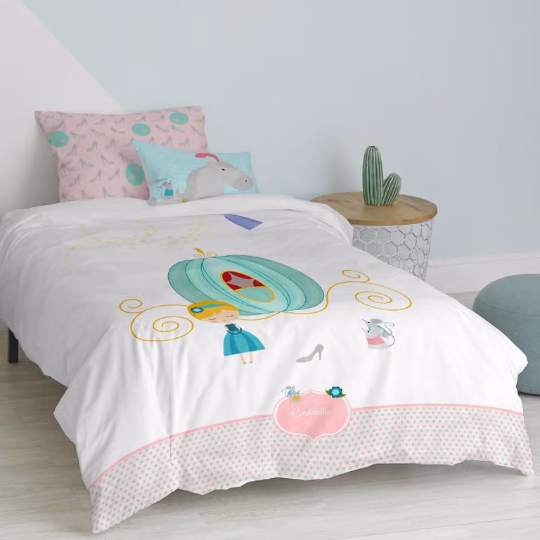 Set nordico, composto da 2 pezzi, dimensioni 140 x 200 cm, colorato