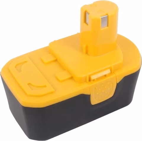 TECHTEK Batteria compatibile con [Ryobi] BID-1801M, BID-180L, BID1821, CAD-180L, CAG-180M, CAP-1801M, CCC-1801M, CCD-1801, CCG-1801M, CCS-1801/DM, CC