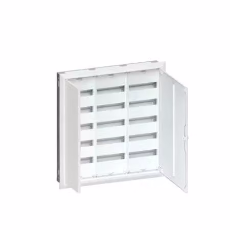 Distributore da campo Hager da incasso, 3x5 file con FWU53A universale