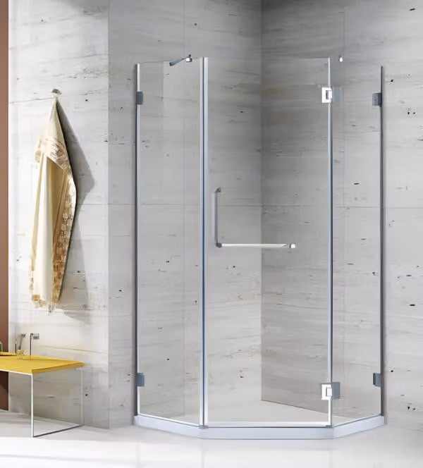 Duschtür Eckdusche Duschraum Dusche Duschkabine Duschabtrennung 90x90 cm