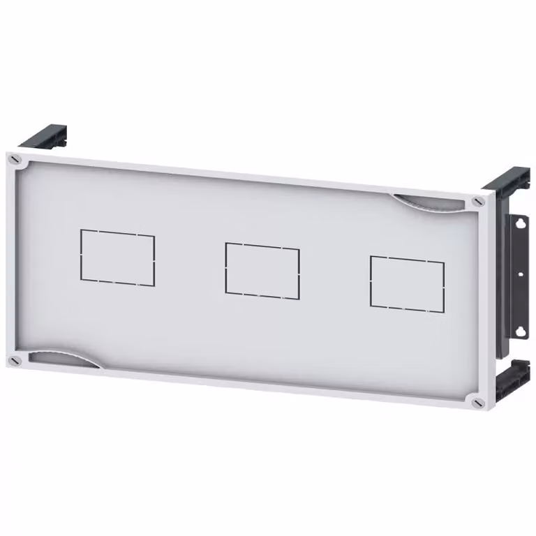 Kit di montaggio Siemens per interruttori automatici compatti 3VA, 3 x 3VA10 e 3VA11 fino a 160 A con pannello frontale... 8GK47332KK22