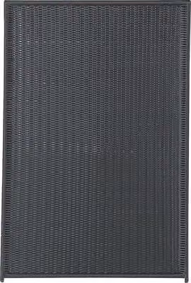 Elemento parziale per recinzione PLUS Trend 115 x 170 cm nero