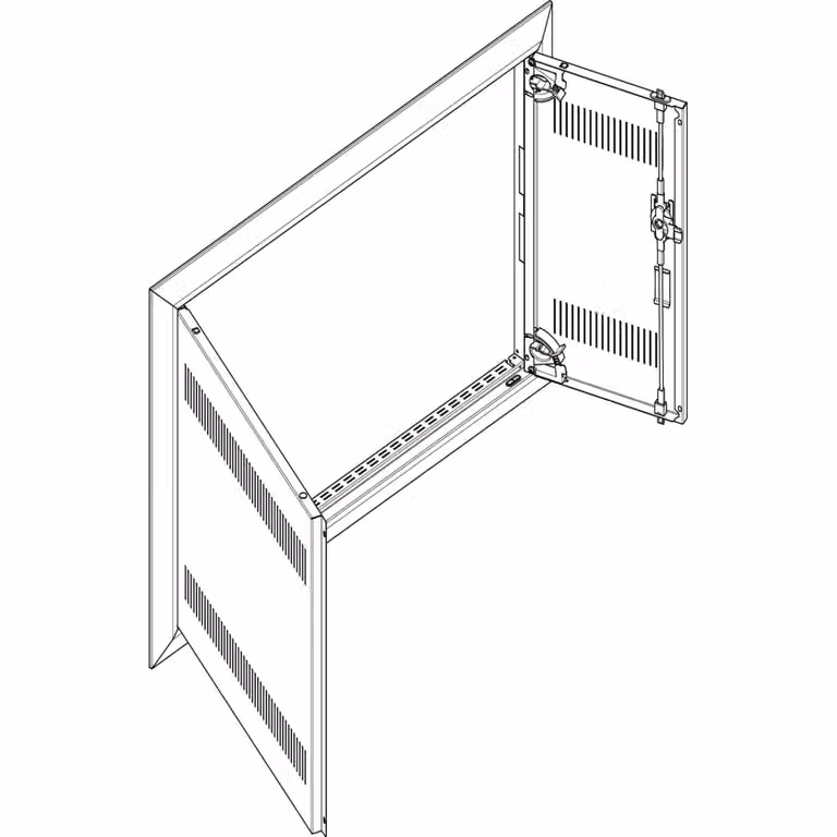 ABN GBRU33TL Cornice per deflettore, 1 pz.