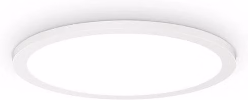 Plafoniera Moderna Fly Alluminio-Materie Plastiche Bianco Led 18W 4000K D35Cm