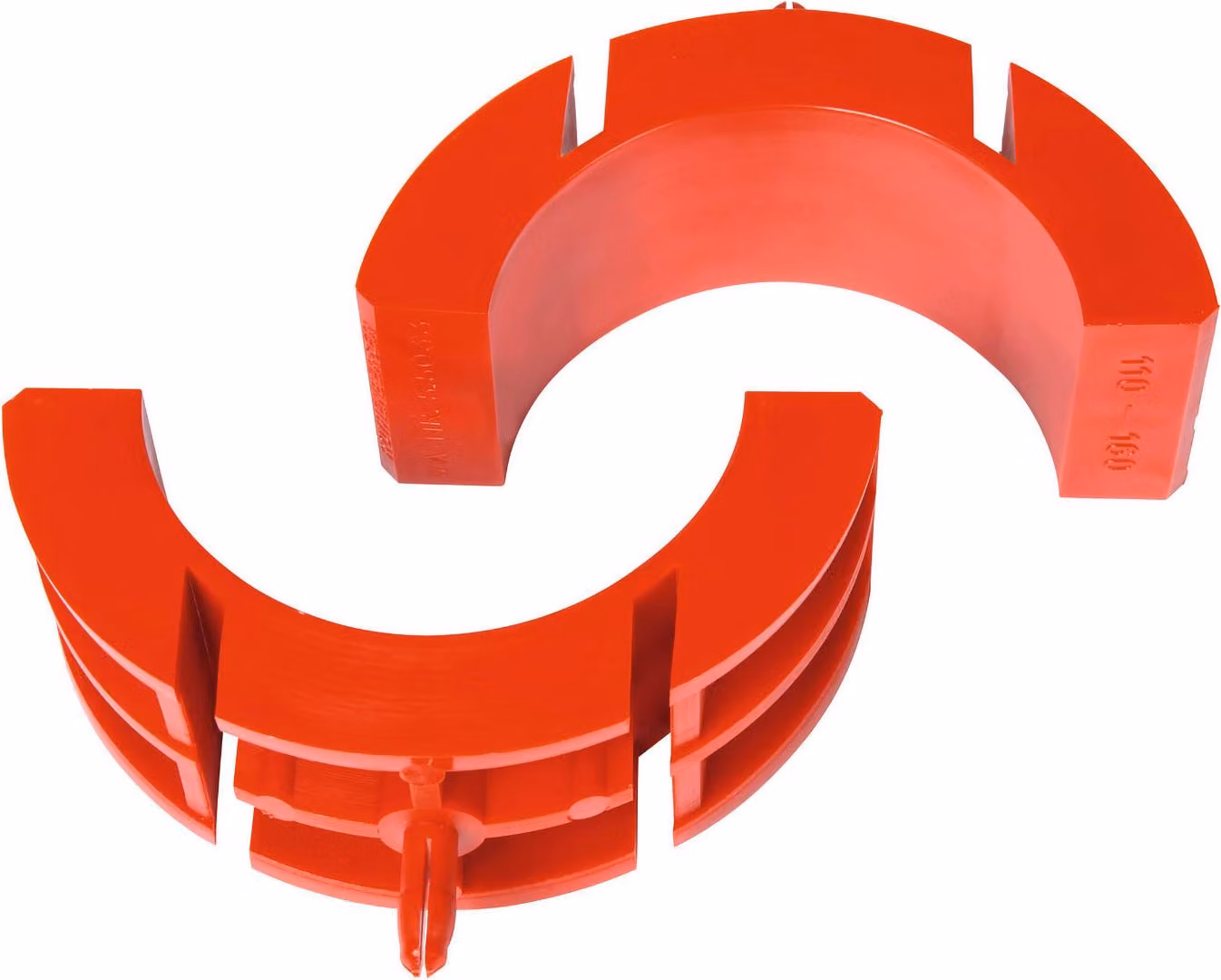 Set di ganasce ROTHENBERGER per ROCUT 160, 110 mm, 2 semigusci - 55033