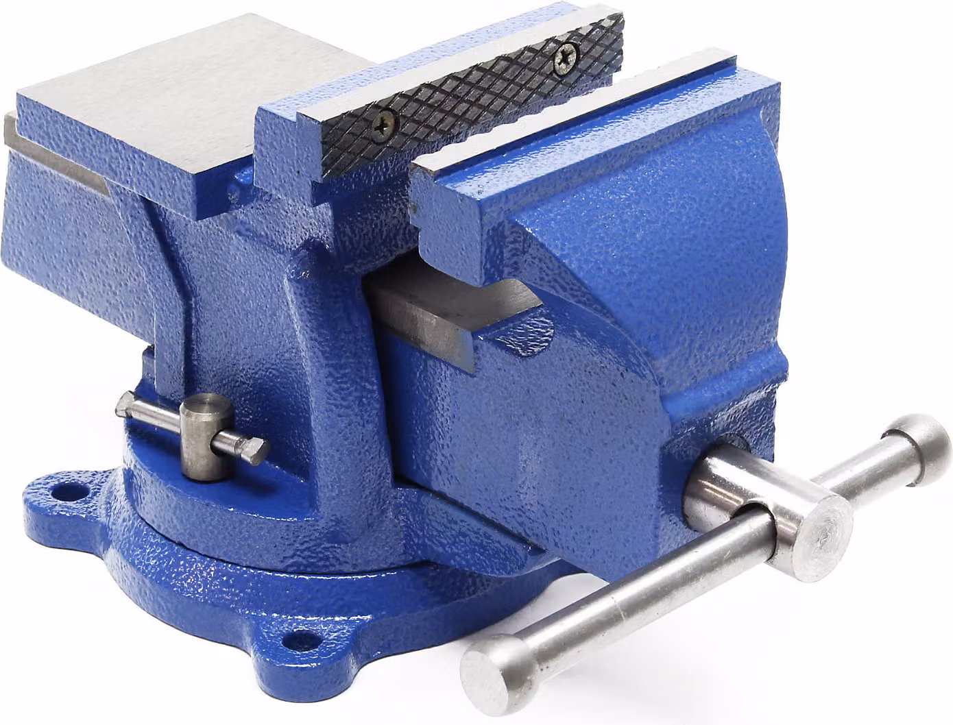 Morsa Wiltec per impieghi gravosi con ganasce da 100 mm, strumento di serraggio con incudine per impieghi gravosi su banco di lavoro