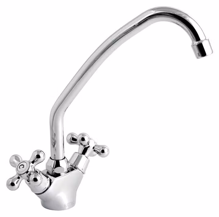 Rubinetto per lavabo Titania Retro II cromato