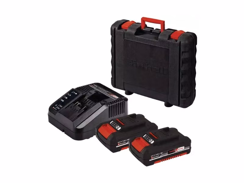 Trapano avvitatore Einhell TE-CD 18/2 Li Kit con 2 batterie da 1,5 Ah e valigetta inclusa – 2