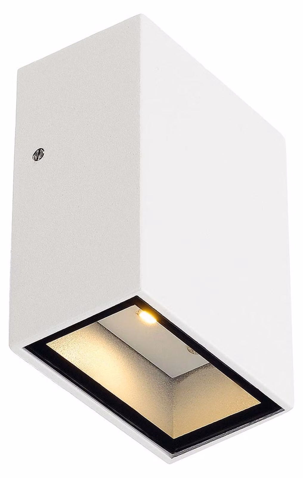 SLV QUAD 1 applique, angolare, bianco, LED, 1x3W, bianco caldo Luce esterna