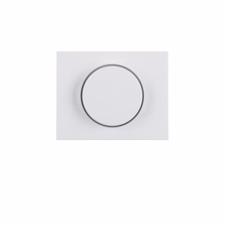 Piastra centrale Berker pws/gl con manopola di comando 11357009