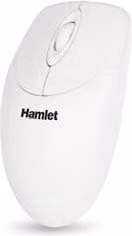 Mouse Ottico Cablato Hamlet Bianco XMICEU2WH OEM