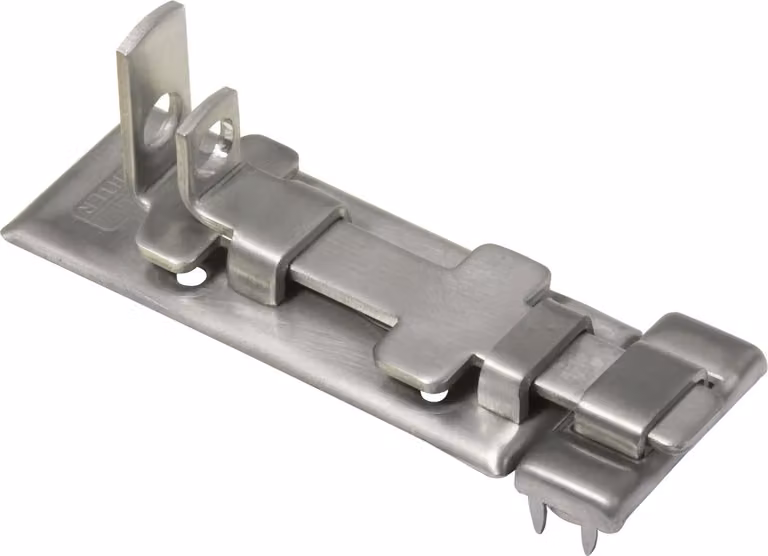 BURG-WÄCHTER Bullone blindato L.80 mm L.32,5 mm VA Occhiello Ø 8 mm - R 80 NI SB