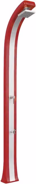 Doccia da Giardino Miscelatore e Lavapiedi Arkema Spring Plus Fascia Inox Ruby