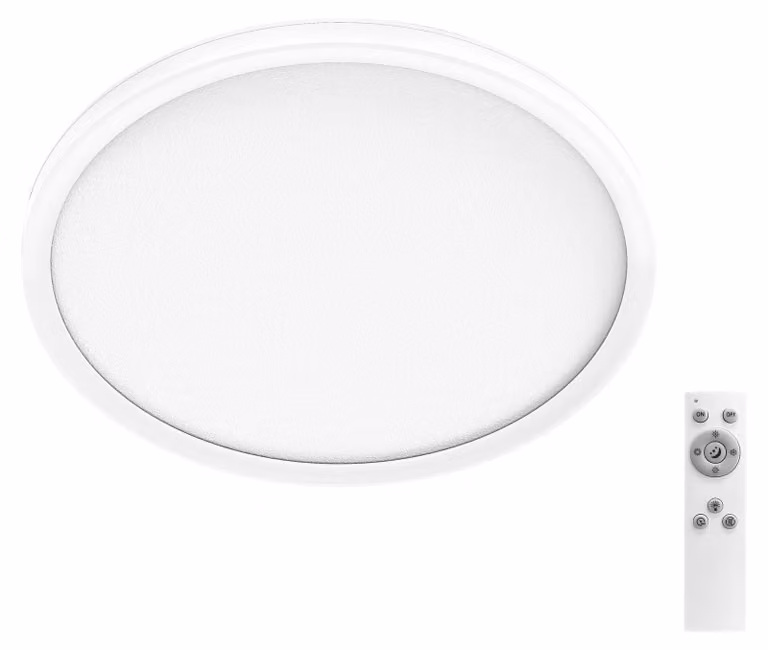 Lampada a soffitto OSRAM Orbis Easyfix, bianca, 3000 K / 4000 K / 6000 K, luce calda, 1450 lm, 18 W, diametro 29,3 cm, in polipropilene (PP)