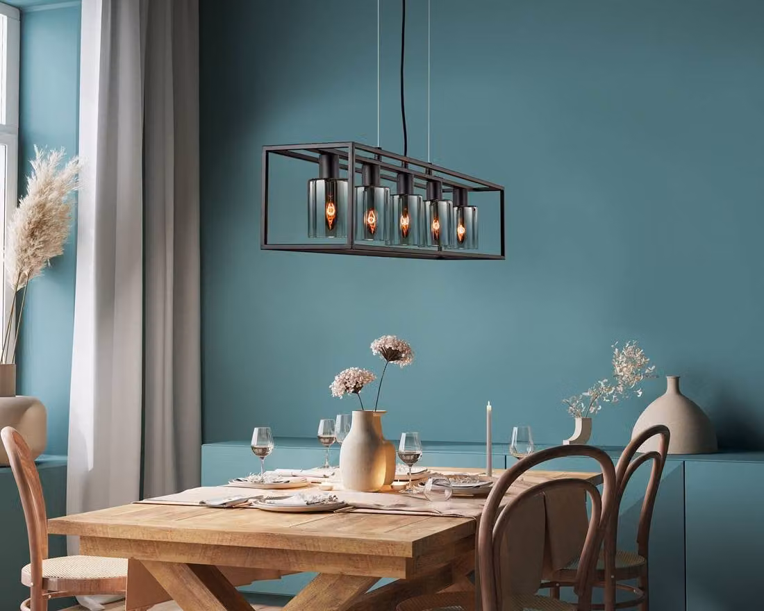 Honsel Lampada a sospensione Iska 5 flame