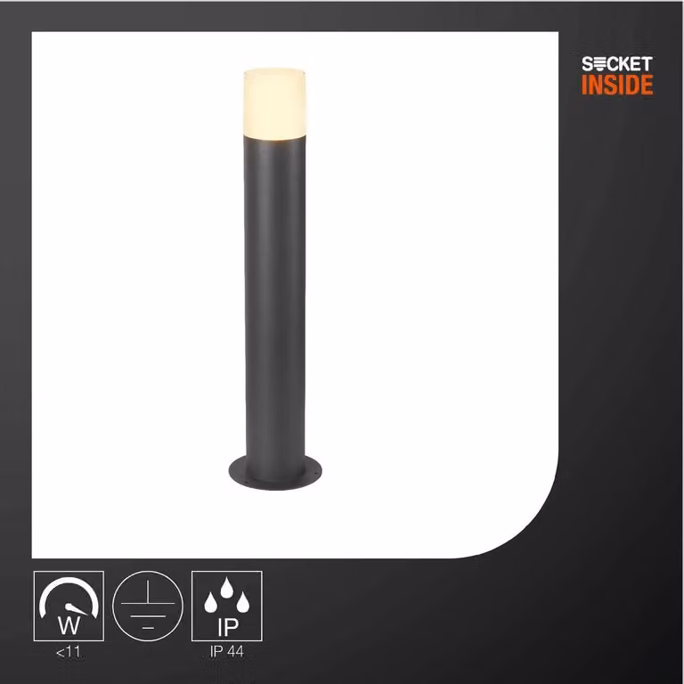 SLV Grafit Pole Dissuasore luminoso rotondo antracite