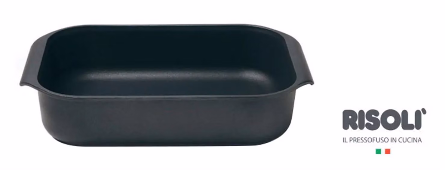 Teglia Forno multiuso in alluminio pressofuso, linea Optima Forno, dim. 40x25cm