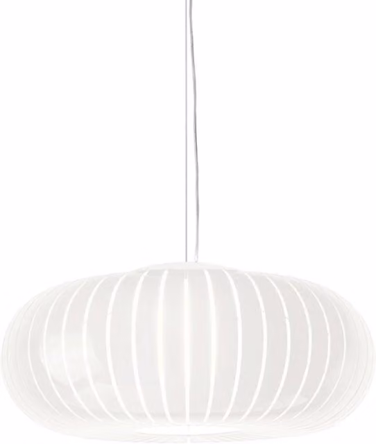 Lampada a sospensione Kartell Teresa bianca con luce LED warm white