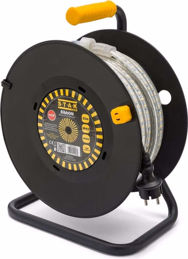 Strisce LED Stak 4000 K Nero Trasparente
