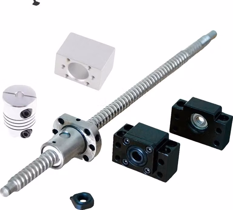Set di viti a sfere rullate, precisione C7, parti CNC