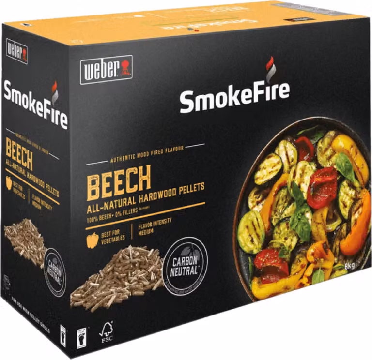 Weber SmokeFire pellet di faggio 8 kg