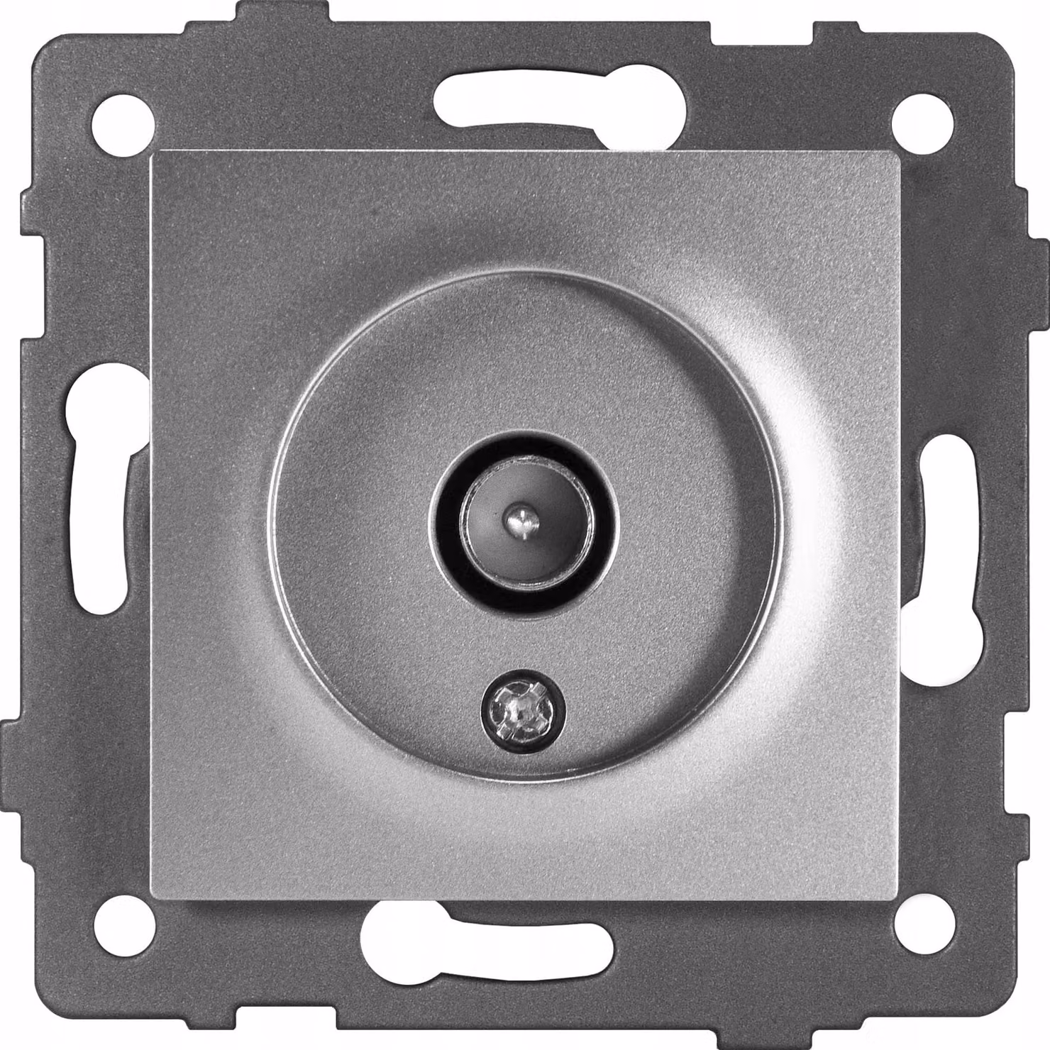 TG ELECTRO MODERN-Q, presa per antenna TV, colore grigio
