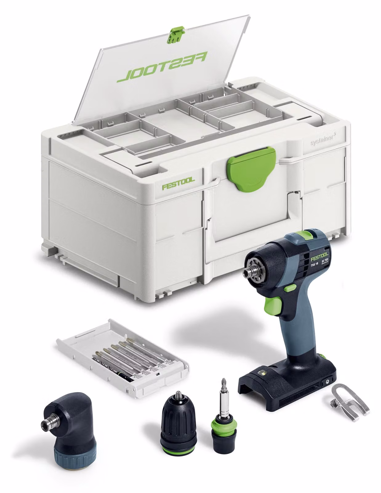 Set base TXS 18 con trapano avvitatore a batteria Festool | 577335