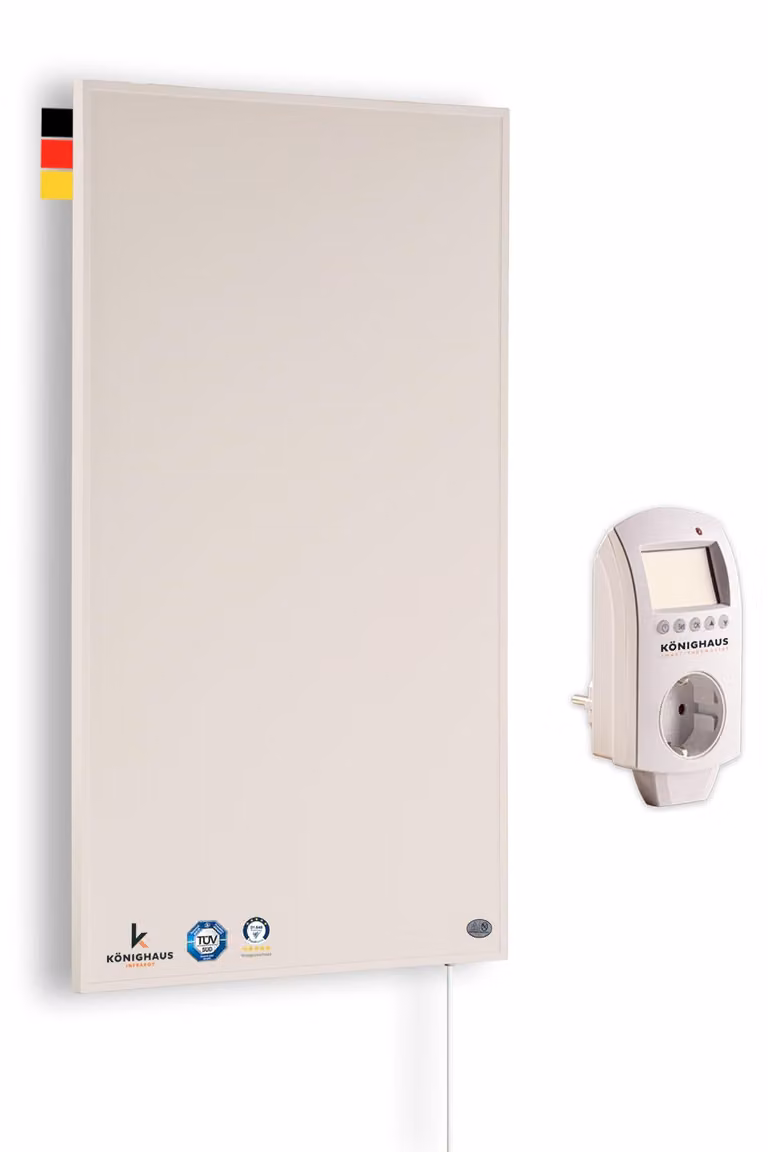 Riscaldamento a infrarossi, modello Colorado Edition - 1000 Watt - Beige - Montaggio a parete - Per uso interno