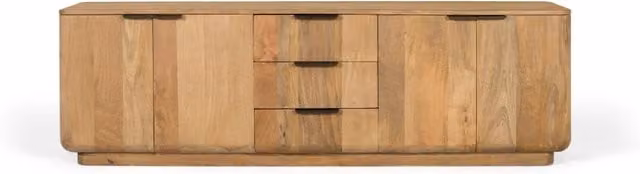 Credenza moderna Giner Y Colomer in legno di mango color marrone naturale con finitura opaca – 1